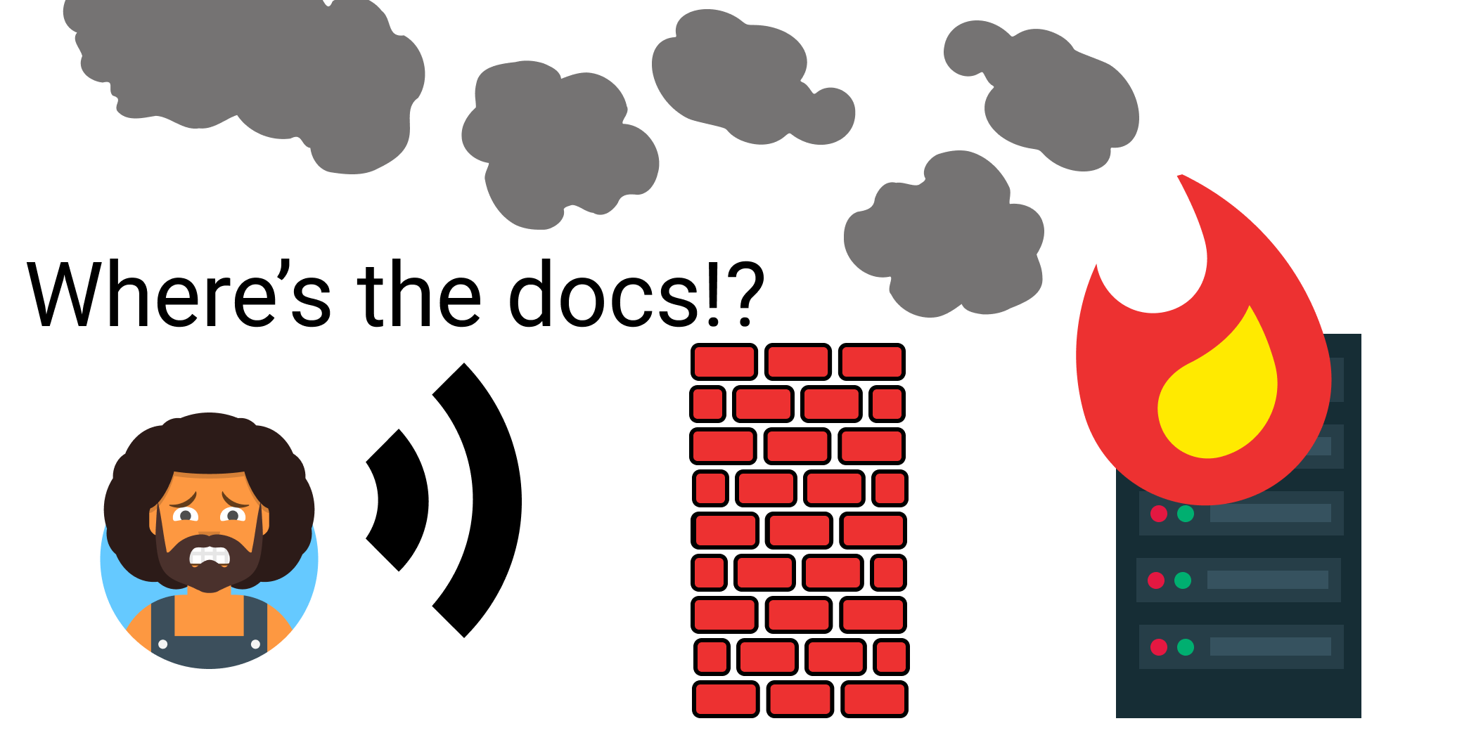 Fearing questions more than a burning server